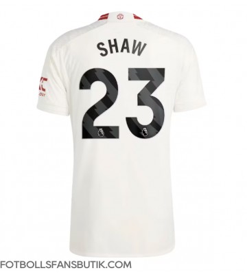 Manchester United Luke Shaw #23 Replika Tredje Tröja 2023-24 Kortärmad